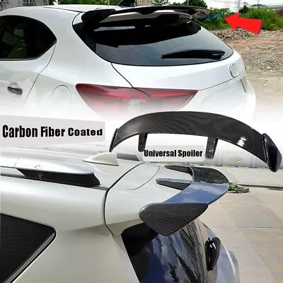 Rear Roof Spoiler Top Wing Universal Fit For Mazda 3 ABS Carbon Fiber Coated • $88.57