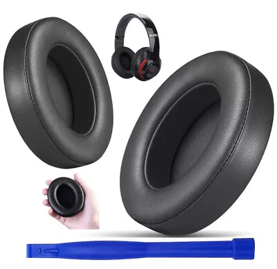 NEW Ear Pads For Beats By Dr. Dre Studio 2.0 / 3.0 Wired Wireless BLACK Earpads • $38.49