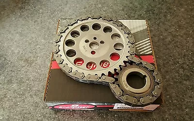 $39.99 • Buy SB Chevy SBC 350 85-96 5.7L Timing Chain Set 3 Piece Chain And Gears .405 