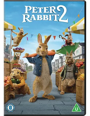 Peter Rabbit 2 DVD (2021) Domhnall Gleeson Gluck (DIR) Cert U Amazing Value • £2.47