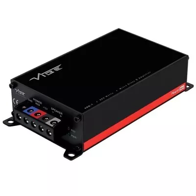 VIBE POWERBOX 400.1M-V7 - Class D Mono 400 Watts RMS Micro Amplifier 800watt BMW • £75