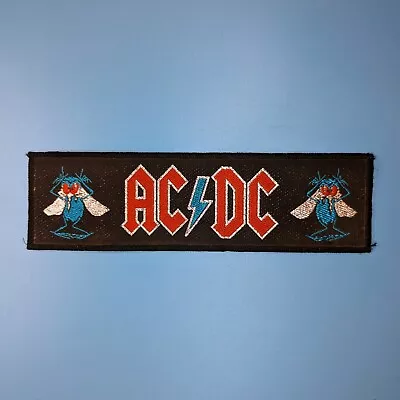 AC/DC Vintage Woven Glitter Superstrip Patch Metal Rock Band Acdc • $35