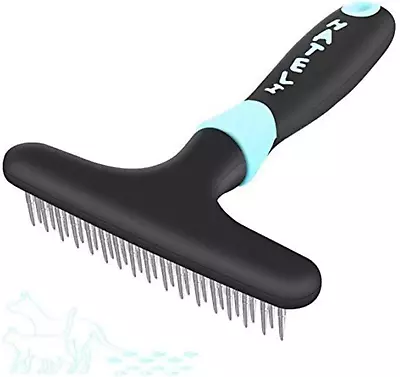 Dog Dematting Brush Comb Undercoat Rake Cats Dogs Short/Long Hair Pet Grooming  • £14.66