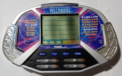 £6.70 • Buy Tiger Who Wants To Be A Millionaire Electronic Handheld Game TESTED