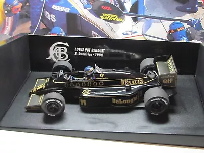 Minichamps / F1 - 1986 Lotus Renault 98t - Johny Dumfries - 1/18 Scale Model Car • £139.99