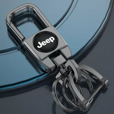 NEW Mens Creative Alloy Metal Keyfob Gift Car Keyring Keychain Key Chain Ring • $13.99