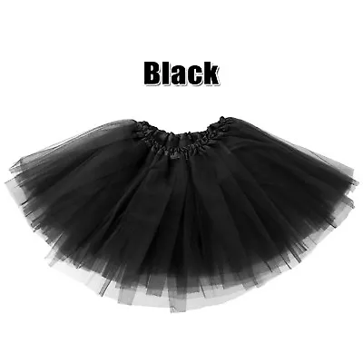 Womens Adults Girls Kids Baby Children Tutu Skirt Party Costume Ballet Dancewear • $7.35