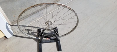 $50 • Buy Vintage Campagnolo Nuovo Record High Flange 36h Tubular QR Front Wheel