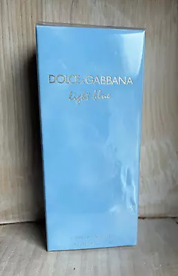 Dolce & Gabbana Light Blue For Women 6.7 Fl.oz Eau De Toilette Spray NIB $161 • £95.48