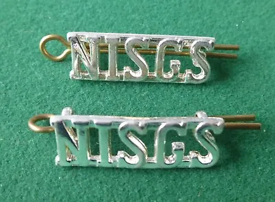 MOD Shoulder Titles Pair - Northern Ireland Security Guard Service NISGS • £9.99