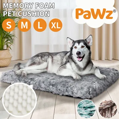 $29.99 • Buy PaWz Dog Mat Pet Cat Calming Bed Memory Foam Orthopedic Removable Cover Washable
