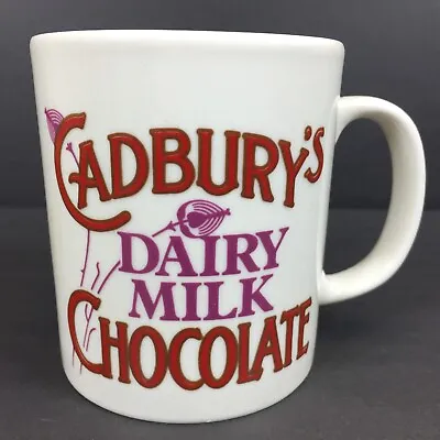 Staffordshire Cadbury Cadbury’s Dairy Milk Chocolate Art Nouveau Advertising Mug • $25.48