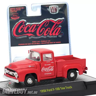 M2 Machines Coca-Cola Coke 1956 Ford F100 Pickup 1/64 • $25