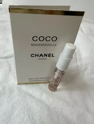 Chanel Coco Mademoiselle Eau De Parfum Sample Spray Vial 2ml 0.06 Fl.oz WOMEN • £9.50