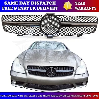 For Mercedes CLS-Class W219 CLS63 350 CLS500 AMG Front Radiator Grille 2005-2008 • $110.76