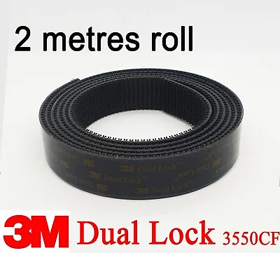 3M Reclosable Fastener Tape  Dual Lock HOOK LOOP 2 Meters Roll Velcr • $36.50