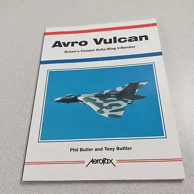 AeroFax Avro Vulcan Delta Wing V Bomber Tony Buttler PB LN Unmarked READ • $24.99