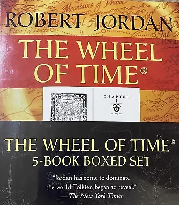 Robert Jordan The Wheel Of Time Factory Sealed Boxed Set NIB • $39.99