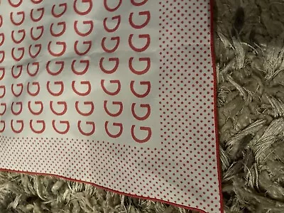 Vintage Scarf Square G Monogram 21” • $9