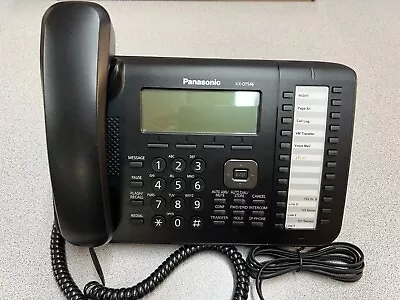 Panasonic KX-DT546-B Black Digital Phone 3-Line Backlit LCD 24 Buttons KX-DT546  • $99.98