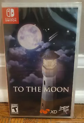 To The Moon Limited Run Games Nintendo Switch Brand New & Sealed With Protector • $69.99