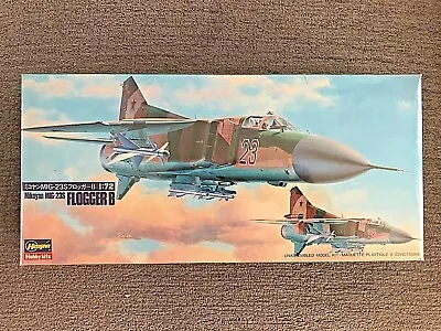 Hasegawa Mikoyan Mig-23s Flogger B 1:72 Scale Model - New In Sealed Box • $17.99