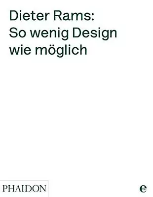 £60.09 • Buy So Wenig Design Wie Moglich By Rams  New 9783841901903 Fast Free Shipp HB*.