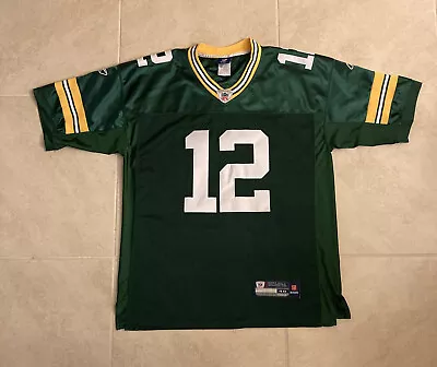 Aaron Rodgers Green Bay Packers Reebok On Field Size 48 Football Jersey • $25