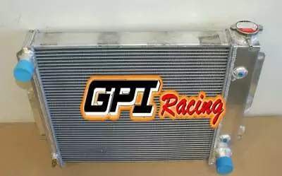 $145 • Buy Aluminum Radiator For Jeep Wrangler Tj/yj Chevy V8 Swap Conversion Auto