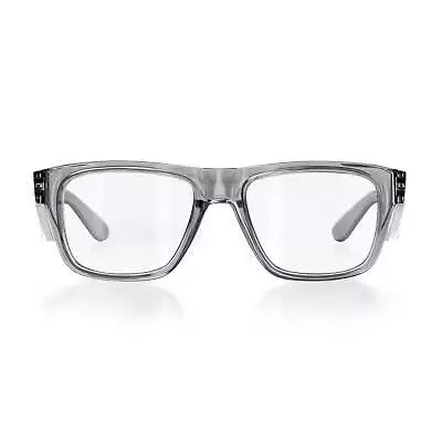 SafeStyle Fusions Graphite Frame Clear Lens Safety Glasses Workwear Eye Protecti • $29.99