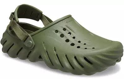 NEW Crocs Echo Clog Shoes  Olive Green  Mens 207937-309 *MANY SIZES* • $54.90