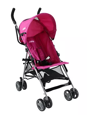 Babyco Baby Stroller Pink  Light Weight Free Raincover • £51.99