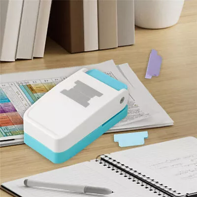 Generic Tab Punch Loose Leaf Separator Label Punch DIY Craft Paper Punch Label* • £19.94