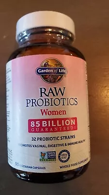 $36.90 • Buy  Garden Of Life Raw Probiotics Women 90 Vegetarian Caps
