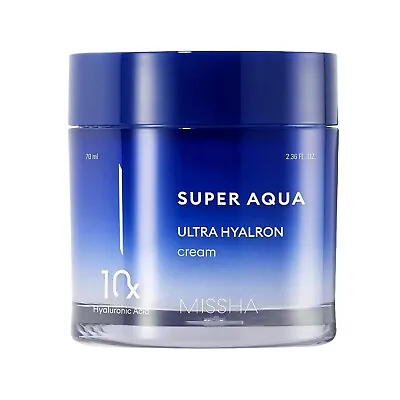 MISSHA Super Aqua Ultra Hyalron Cream 70 Ml/2.36 Fl.oz. • $24.90