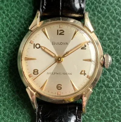 $299 • Buy Vintage 1959 Bulova Cal. 11AFAC 17 Jewels Automatic Wristwatch Excellent