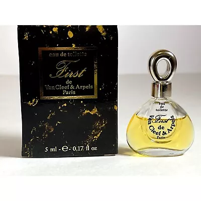 Vintage First By Van Cleef & Arpels Miniature Perfume Almost Full 0.17oz READ • $29.69