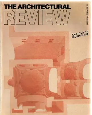 £4 • Buy The Architectural Review 1077 November 1986 Magazine