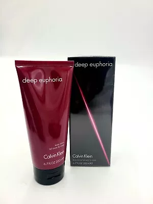 $27.99 • Buy Euphoria Deep By Calvin Klein For Women Body Lotion 6.7oz New In Box