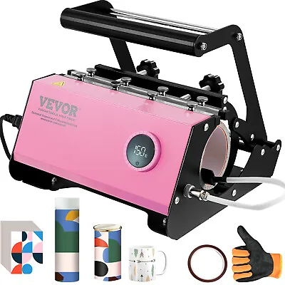 VEVOR Mug Heat Press 11-30oz Tumbler Heat Press Machine Sublimation Printing Cup • $94.99