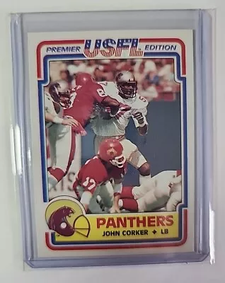 1984 Topps USFL  #60 John Corker   Michigan Panthers • $1.50