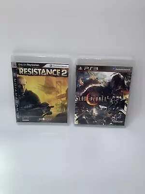 Sony PlayStation 3 Resistance 2 & Lost Planet 2 • $8