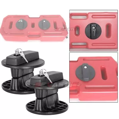 20L Fuel Gas Tank Mount Bracket Lock Jerry Can Container Gasoline Motorcycle ATV • $49.99