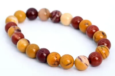 8MM Mookaite Bracelet Grade AAA Genuine Natural Round Gemstone Beads 7  • $5.99