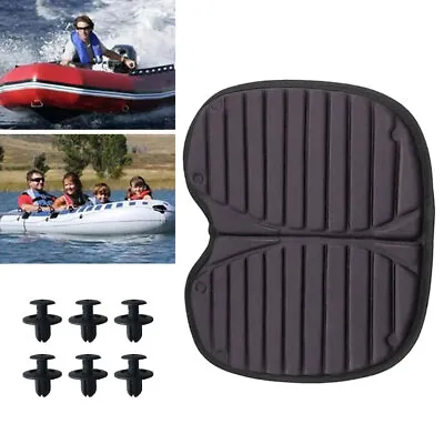 Kayak Seat Cushion EVA Lightweight Canoe Seats Pad Stadium Padding Seats Black • £10.62