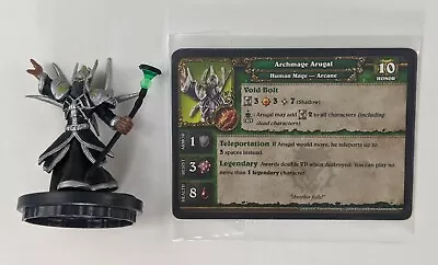 Archmage Arugal World Of Warcraft Miniatures Figure WoW Cards Core Set Epic Mage • $8.99