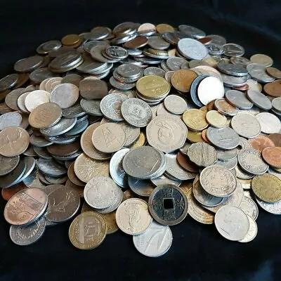 £109.99 • Buy Bulk Mixed WORLD / FOREIGN Coins - Choose Your Amount - Good Quality - Job Lot