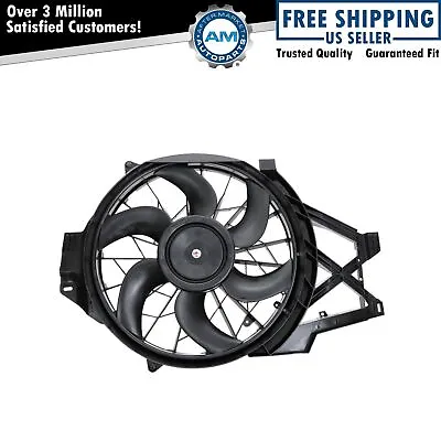 Radiator Cooling Fan & Motor Assembly For 98-00 Ford Mustang V8 • $106.30