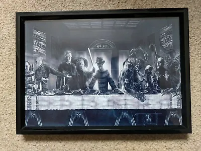  Last Supper Horror Killers Wall Art Poster A4 Print • £1.99