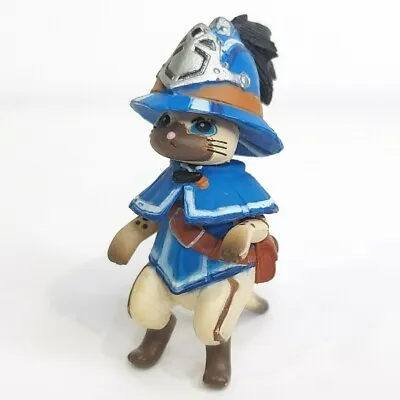 Monster Hunter Otomo Airou 1.5  Felyne Palico Baggi Neko Armor Figure • $12